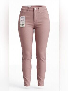 Seven7 High-Rise Skinny Jeans in Dusty Rose